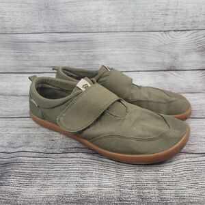 SPLAY Freestyle Freedom Canvas Slip-on  Minimalist Barefoot Shoe's Green M6 W8